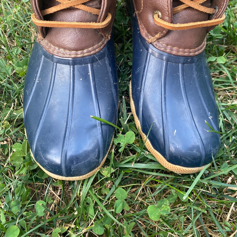 Kids Sperry Saltwater Duck Boot size 3